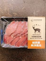 圖片 HOWGOOD 紐西蘭鹿肉-菲力燒肉片